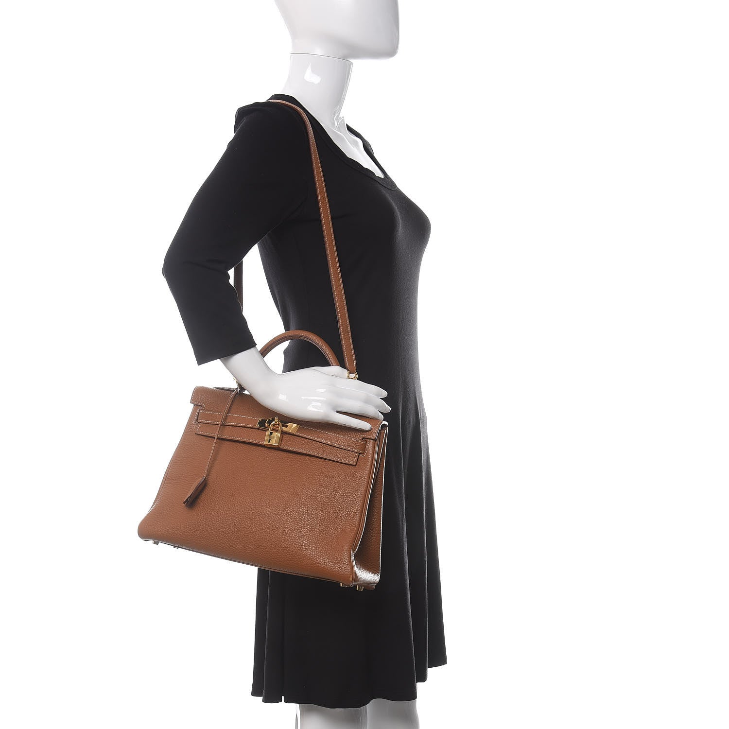 Hermes Togo Kelly Retourne 32 Gold 2 of 42