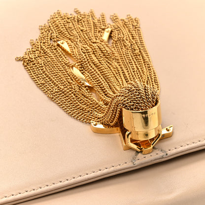 Saint Laurent Smooth Calfskin Medium Classic Monogram Kate Tassel Satchel Nude Powder 13 of 16