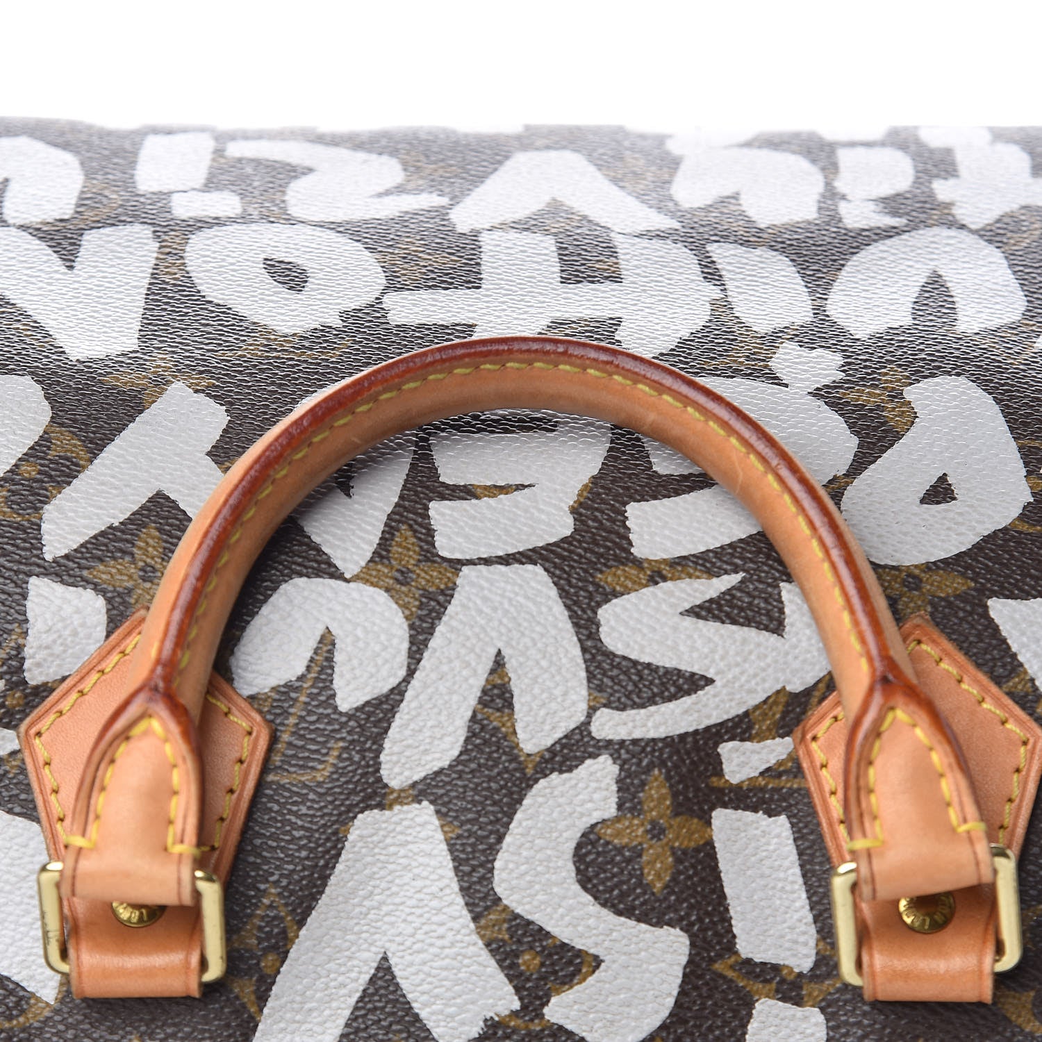 Louis Vuitton Monogram Graffiti Speedy 30 Silver 25 of 26