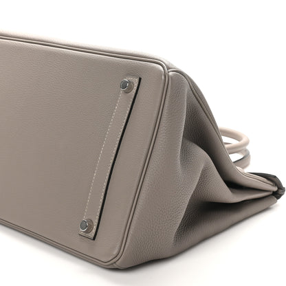 Hermes Togo Birkin 35 Gris Asphalte 10 of 10