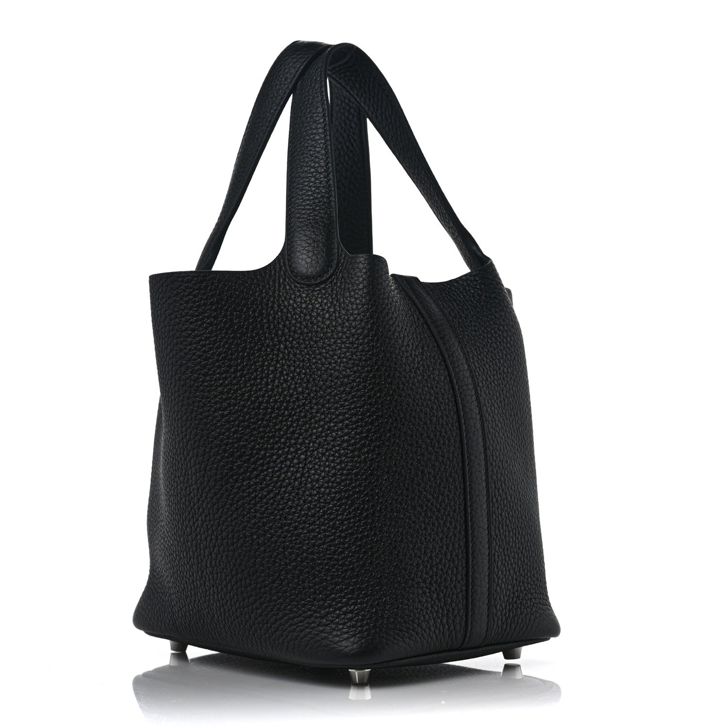 Hermes Taurillon Clemence Picotin Lock 18 PM Black 2 of 8