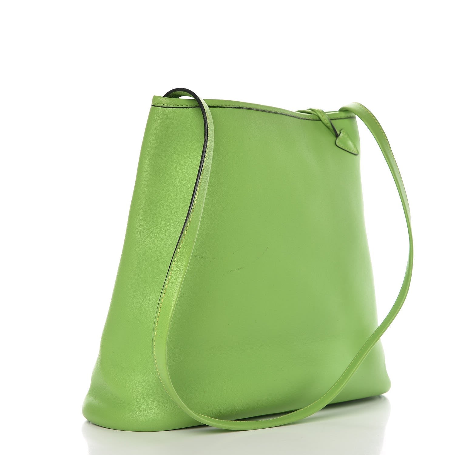Hermes Veau Gulliver Shoulder Bag Granny 3 of 13