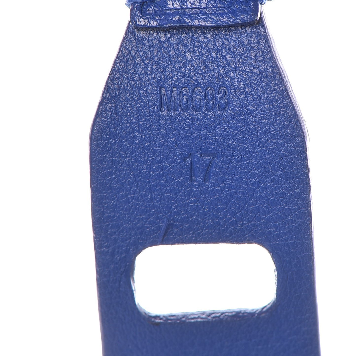 Goatskin Spike It Wrap Bracelet 17 Blue