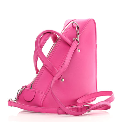 Balenciaga Calfskin XS Triangle Duffle Acid Pink 3 of 11