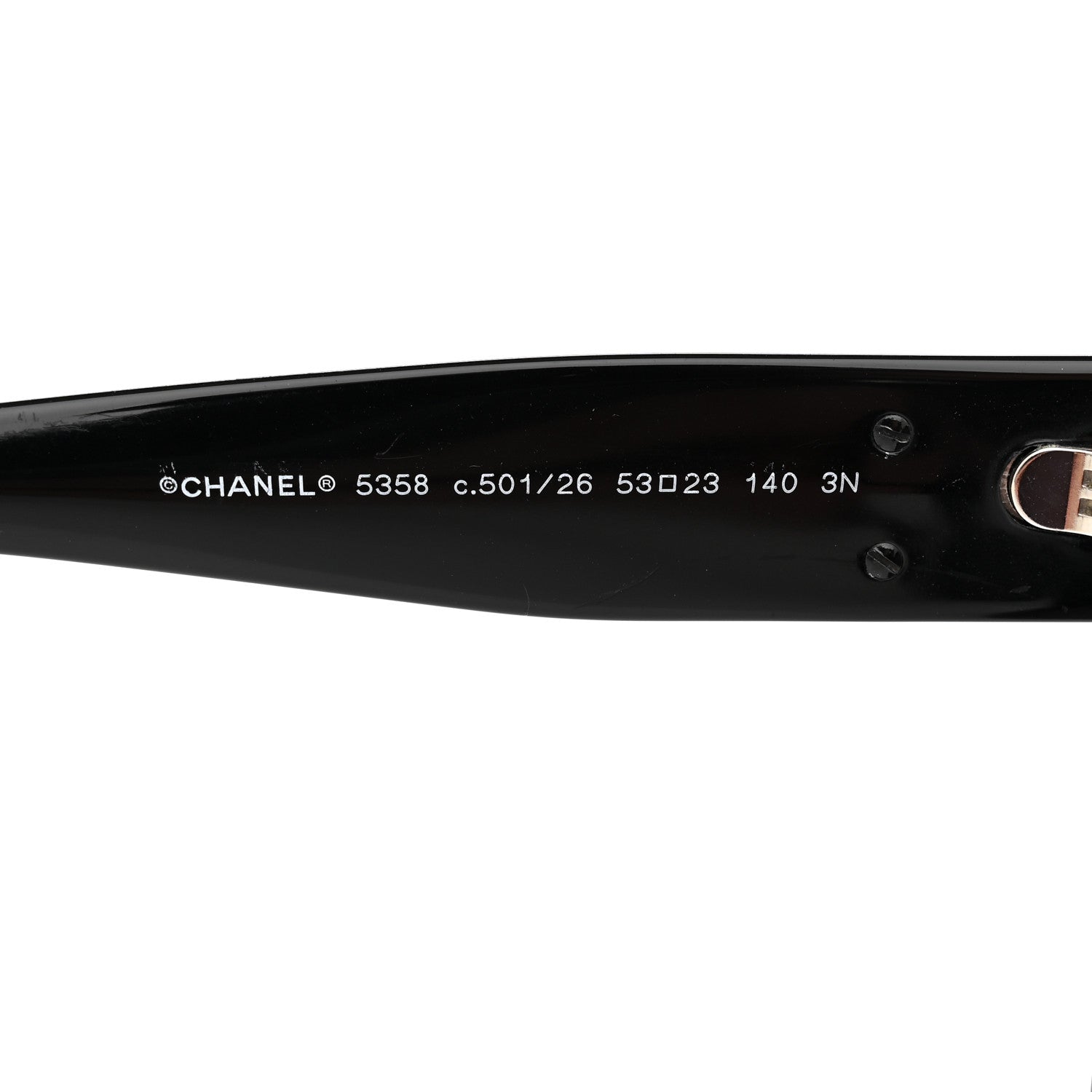 Chanel Acetate Butterfly Signature CC Sunglasses 5358 Black 5 of 8