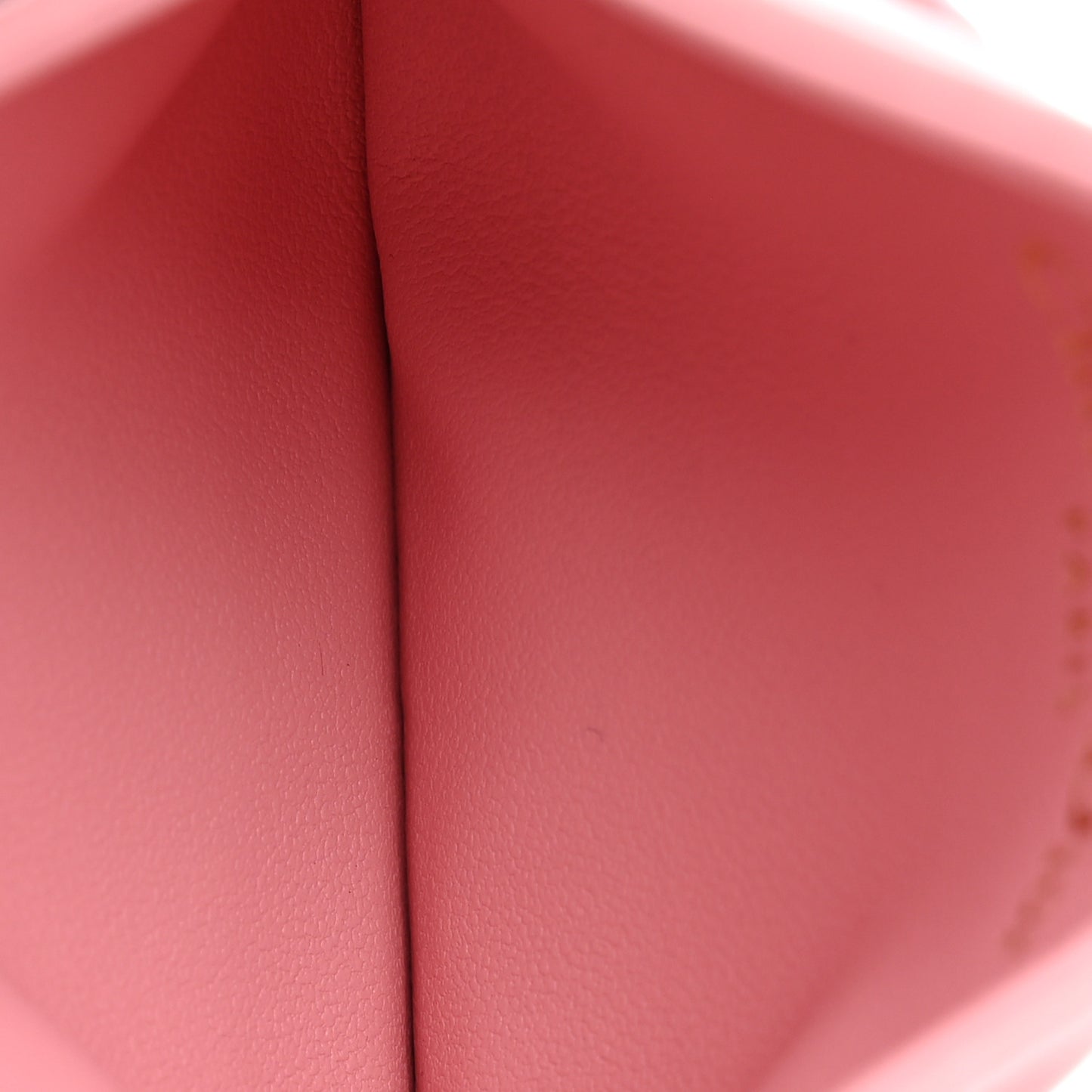 Calfskin Cannage Dioramour Caro Five-Slot Card Holder Pink