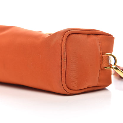 Prada Nylon Vela Wristlet Papaya 8 of 10
