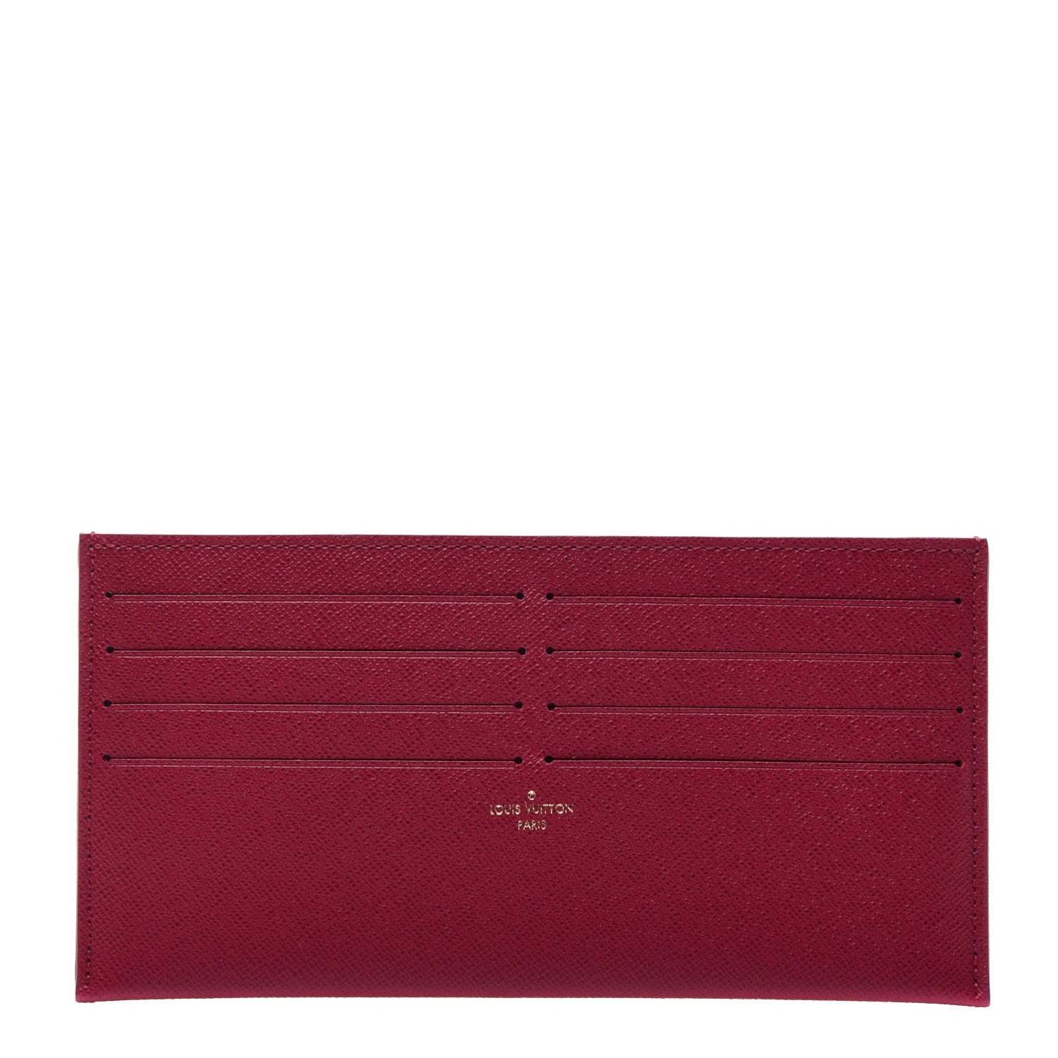 Louis Vuitton Calfskin Felicie Card Holder Insert Fuchsia 1 of 7