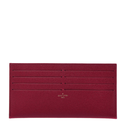 Louis Vuitton Calfskin Felicie Card Holder Insert Fuchsia 1 of 7