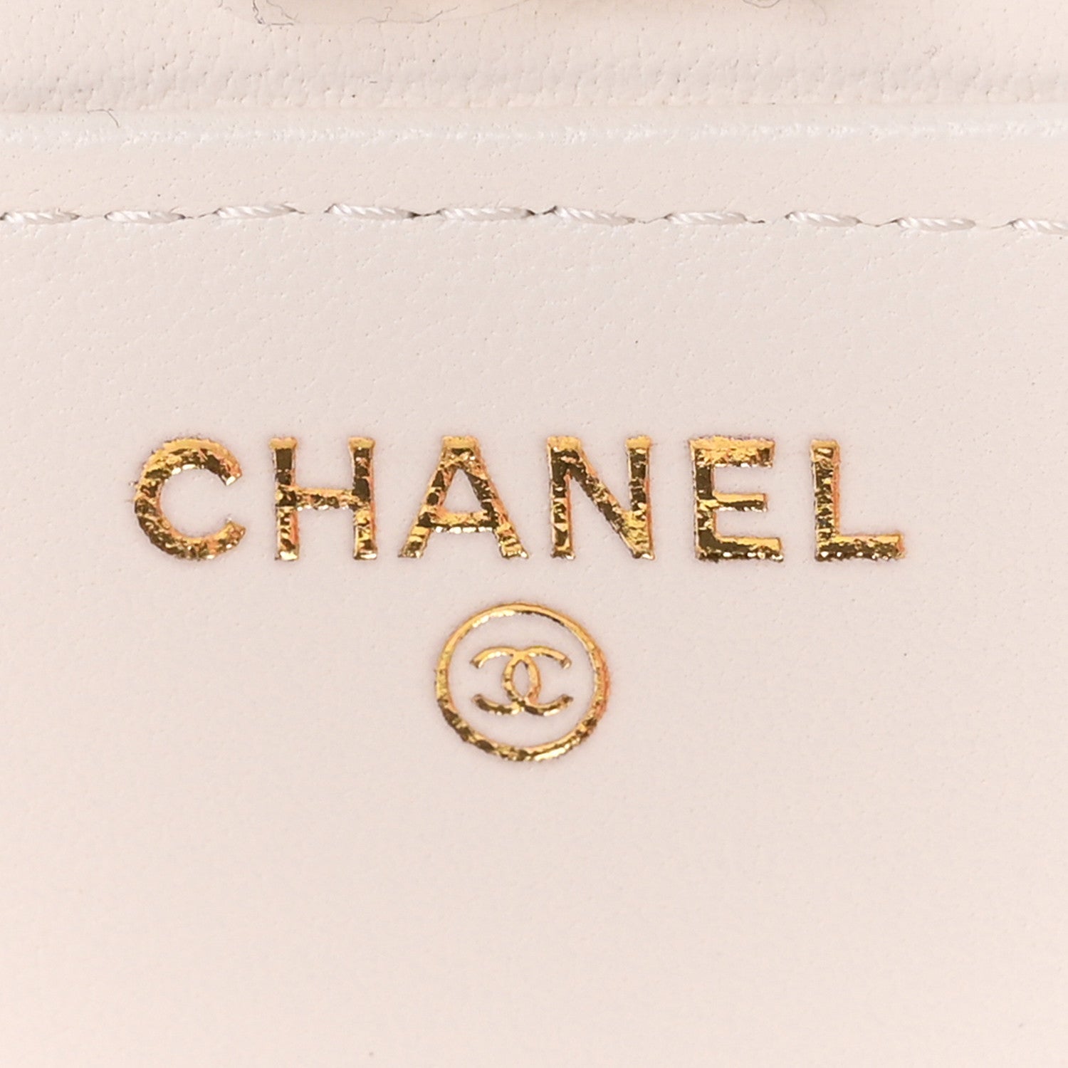 Chanel Lambskin Quilted Resin CC Mini Flap Bag White Black 5 of 10