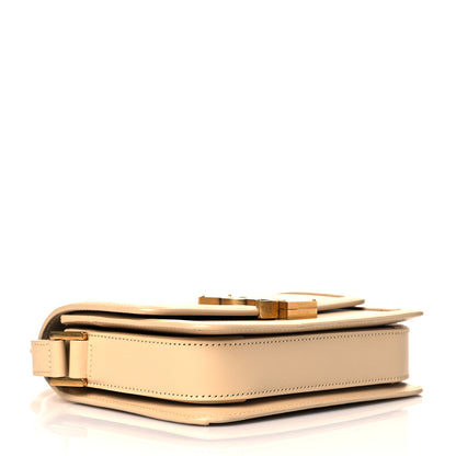 Saint Laurent Smooth Calfskin Small Solferino Satchel Beige 4 of 10