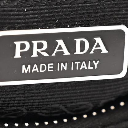 Prada Tessuto Nylon Saffiano Mini Re-Edition 2005 Bag Black 6 of 11