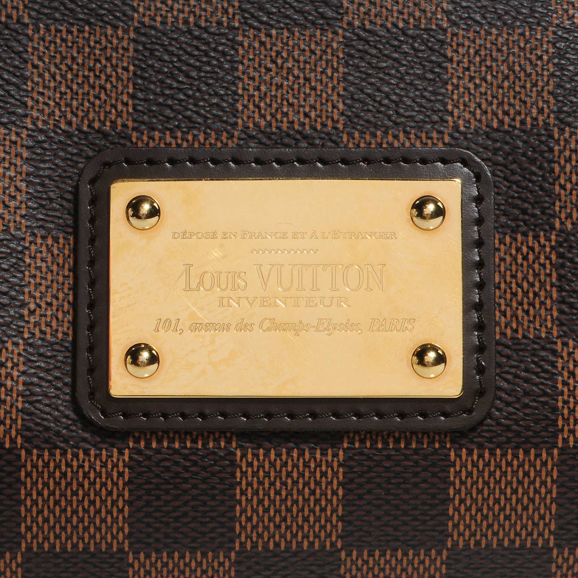 Louis Vuitton Damier Ebene Eva Clutch 8 of 8