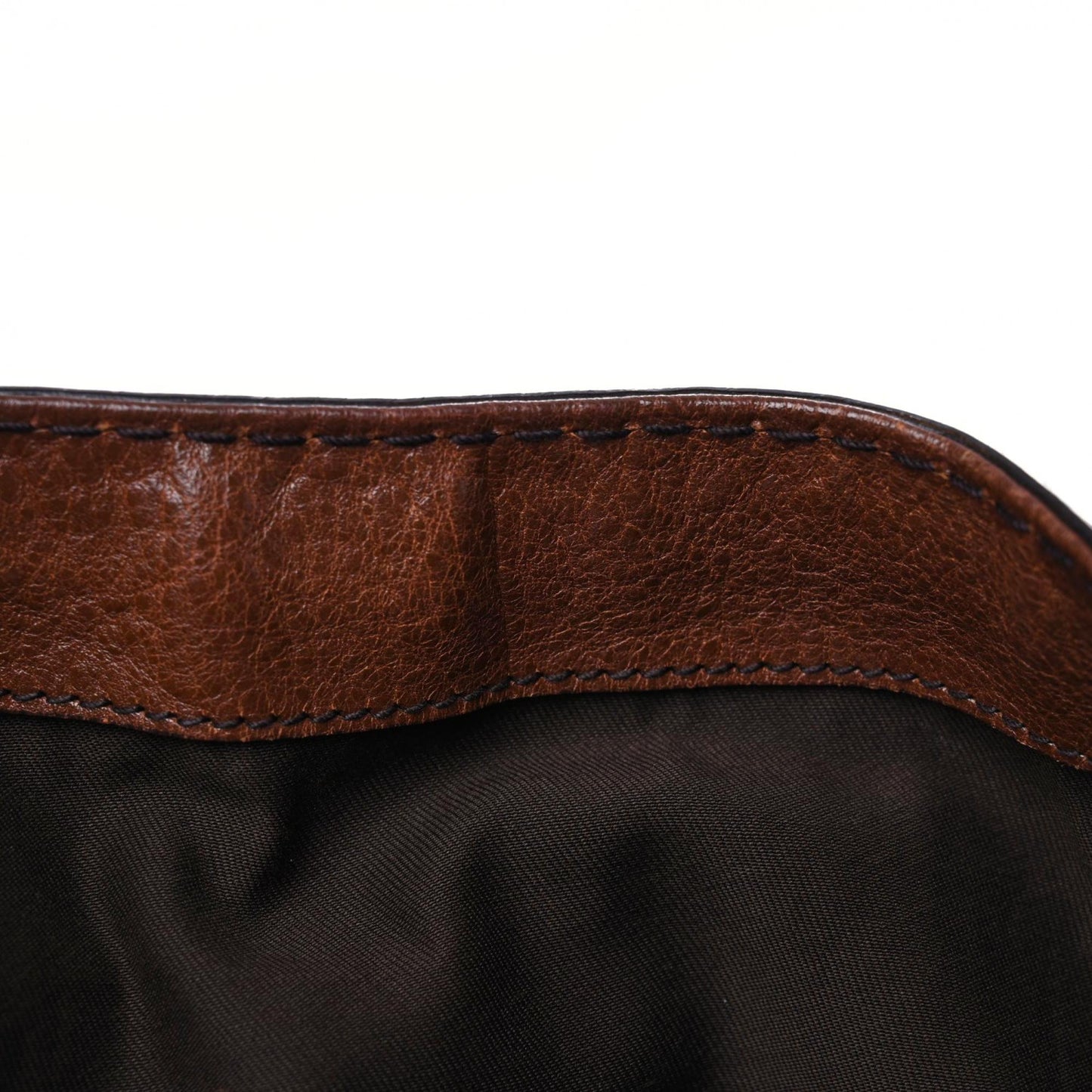 Monogram Large Jockey Hobo Dark Brown