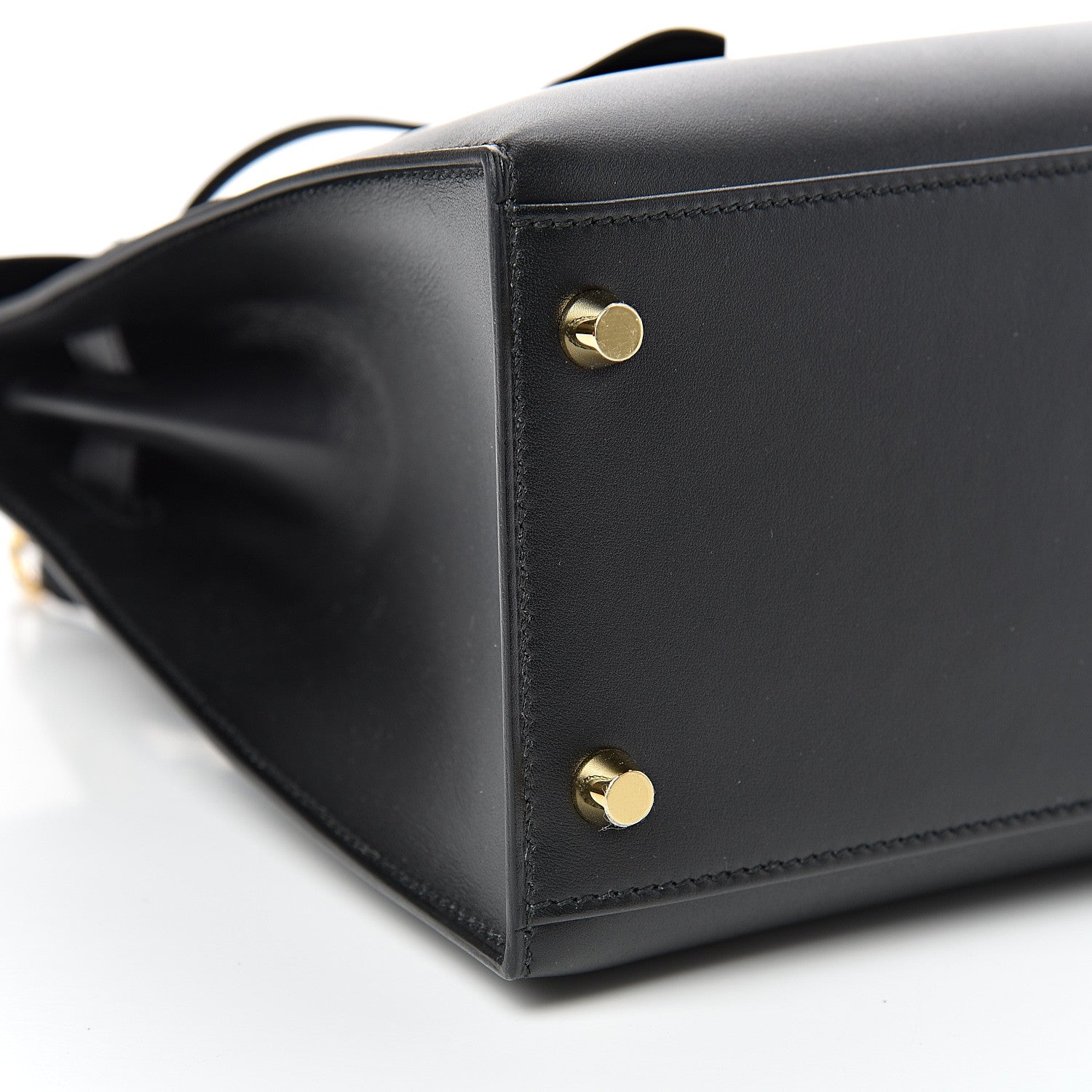 Hermes Sombrero Kelly Sellier 28 Black 8 of 10