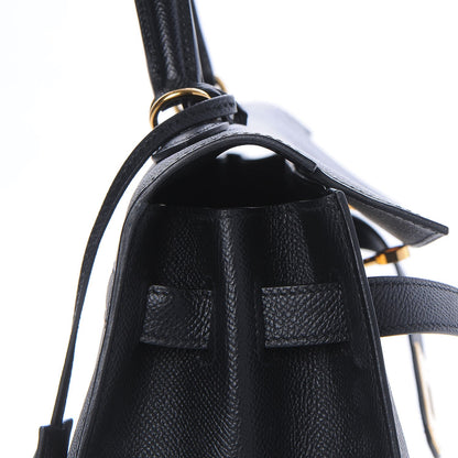 Hermes Epsom Kelly Sellier 35 Black 25 of 32