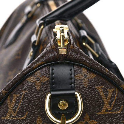 Louis Vuitton Monogram My World Tour Speedy Bandouliere 30 Black 17 of 22
