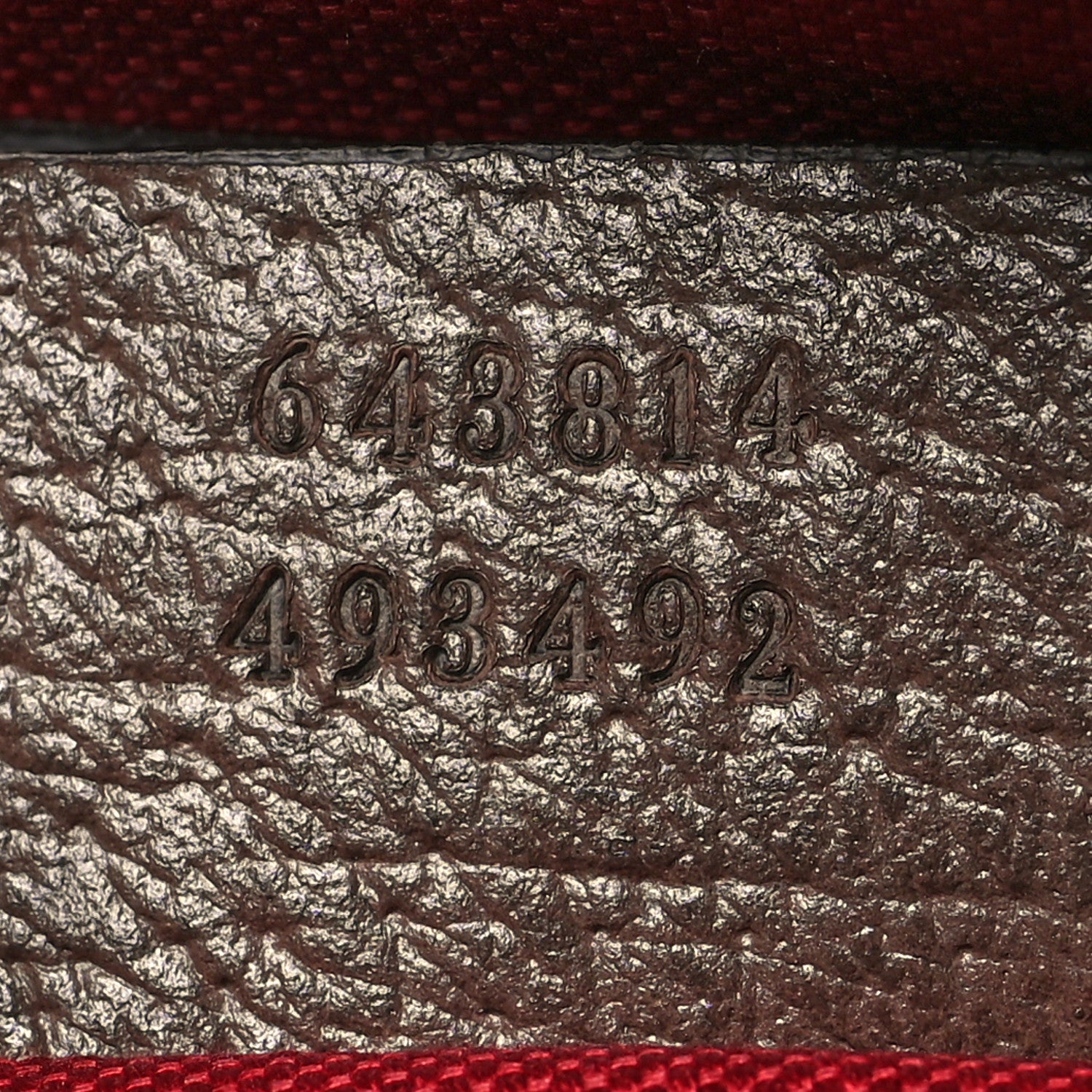 Gucci GG Supreme Monogram Textured Dollar Calfskin Small Detail Tote Beige Ebony New Acero 7 of 10