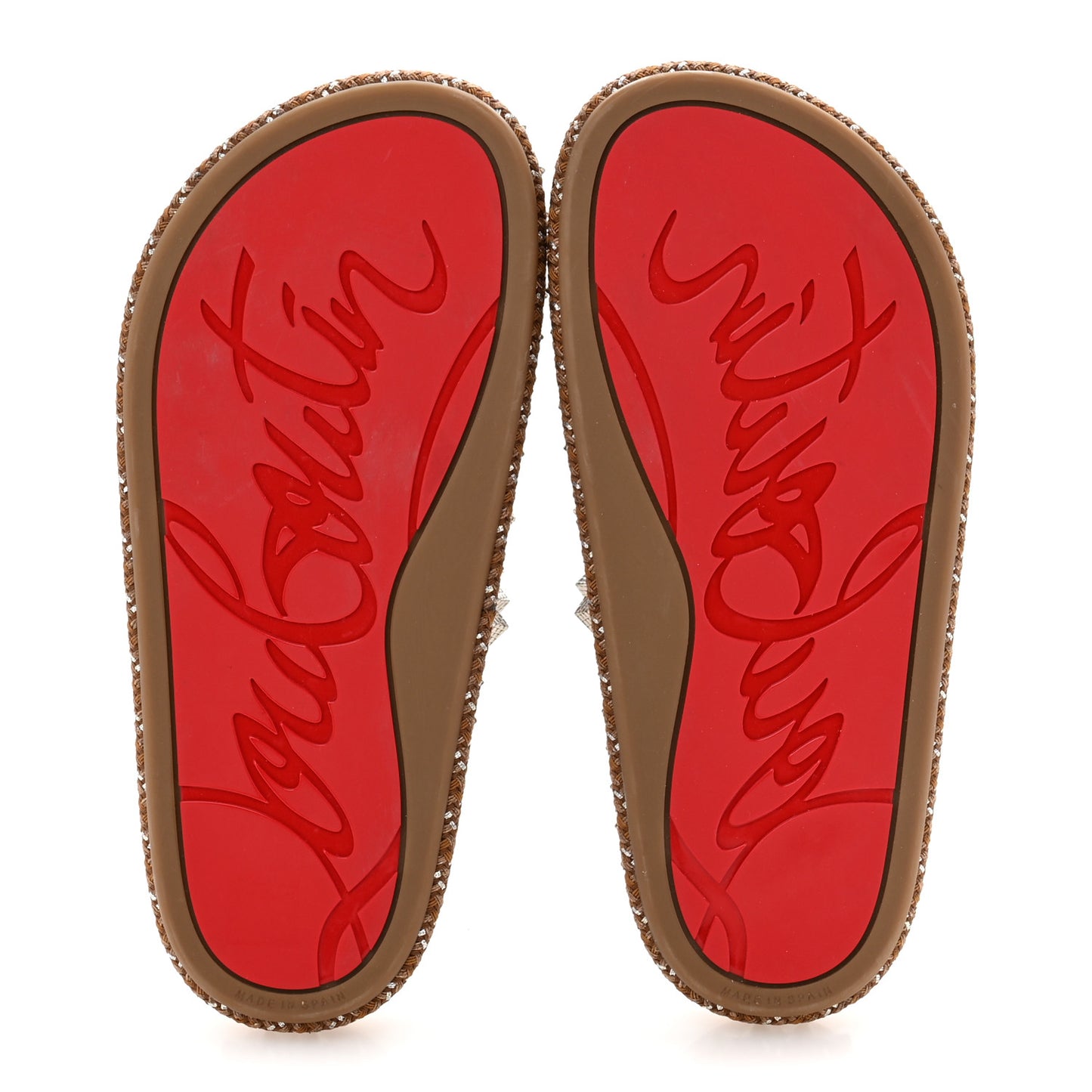 Pyra Hallulila Spike Mule Flat Slides 39.5 Terra