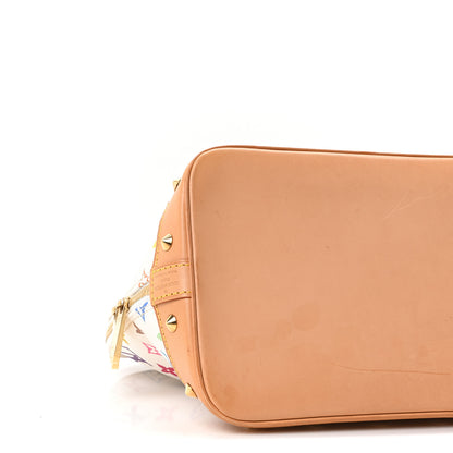 Louis Vuitton Monogram Multicolor Alma White 8 of 9