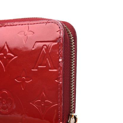 Louis Vuitton Vernis Zippy Wallet Pomme D'Amour 8 of 14