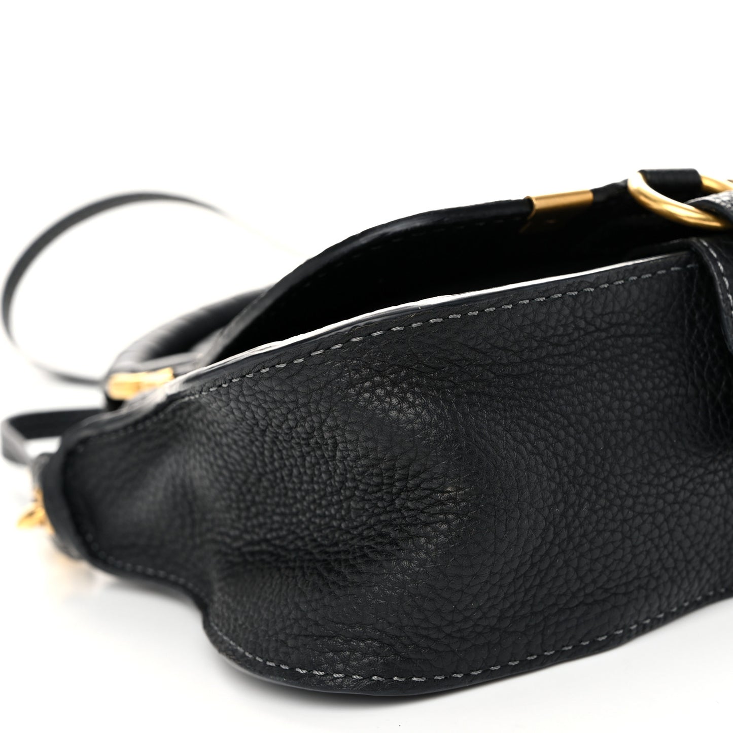 Calfskin Mini Marcie Satchel Black