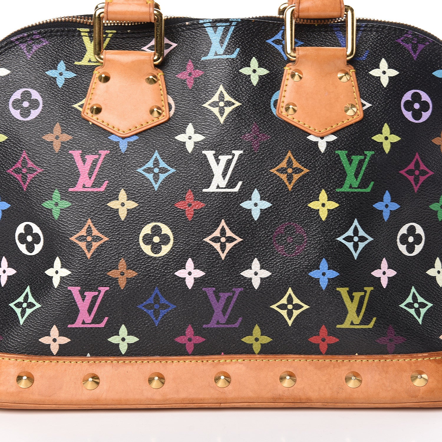 Louis Vuitton Monogram Multicolor Alma Black 12 of 20