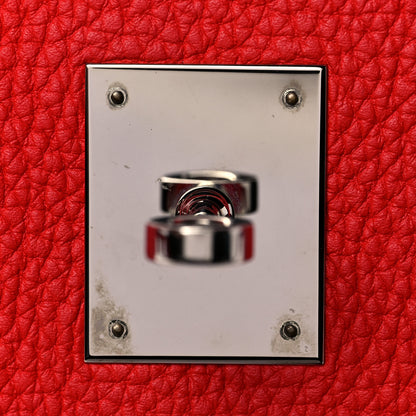 Hermes Togo Birkin 30 Rouge Coeur 24 of 33