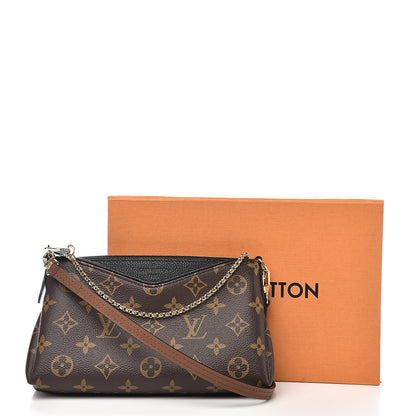 Louis Vuitton Monogram Pallas Clutch Black 11 of 11