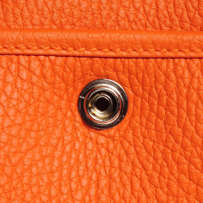 Hermes Taurillon Clemence Evelyne III PM Orange 8 of 15