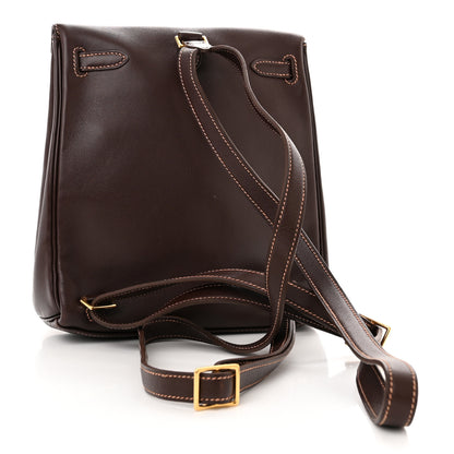 Hermes Gulliver Kelly Ado Backpack 20 Chocolate 3 of 13