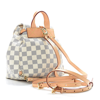 Louis Vuitton Damier Azur Sperone BB Backpack 3 of 11