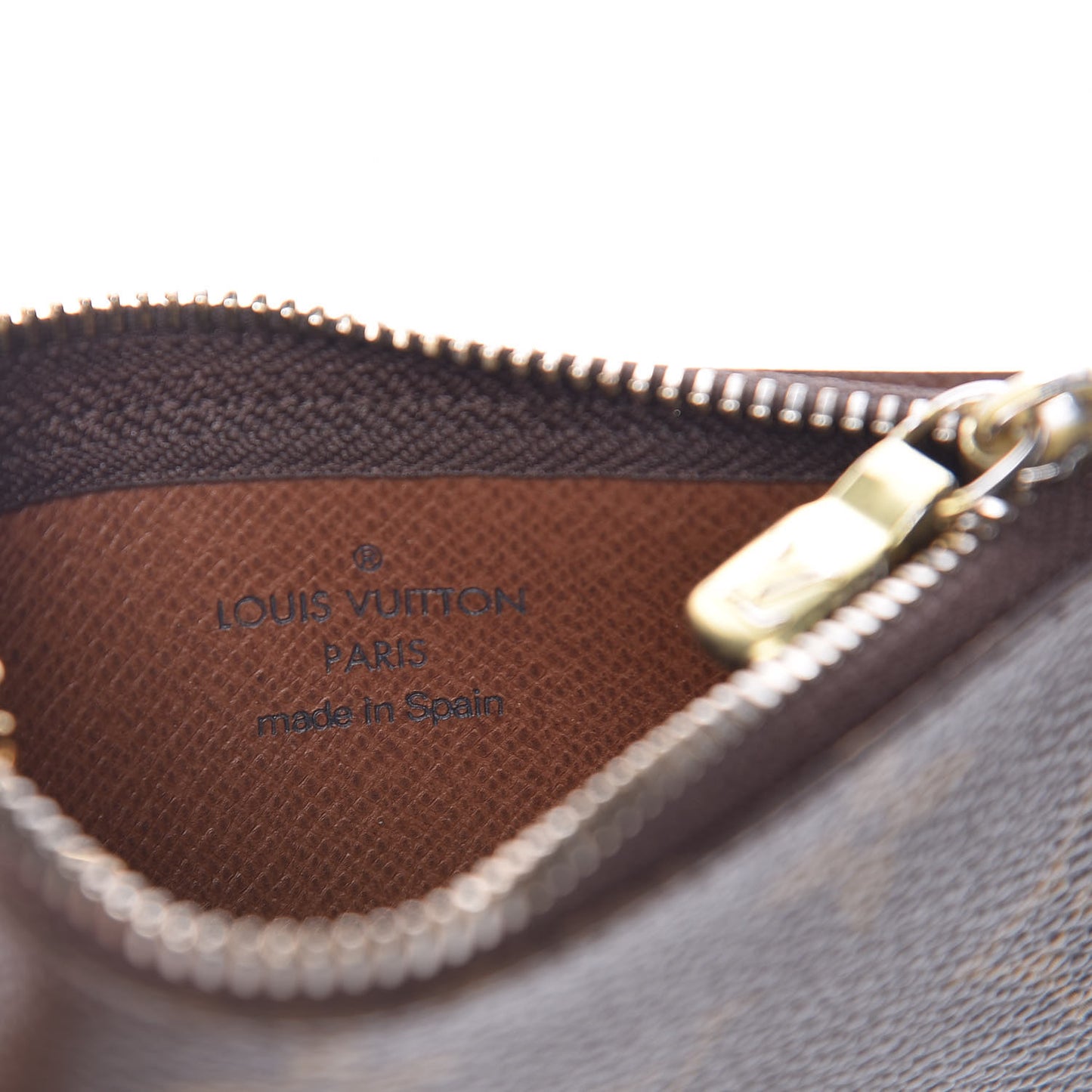 Monogram Key Pouch