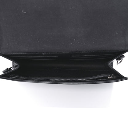 Louis Vuitton Vernis Rossmore MM Noir Magnetique 5 of 9