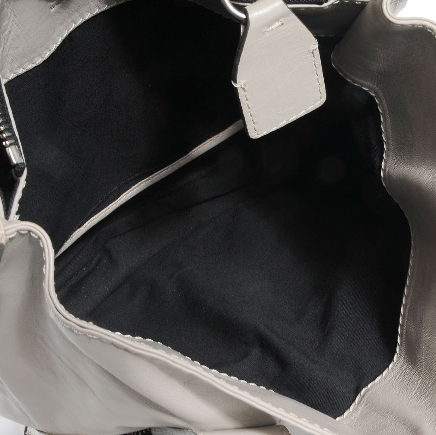 Goatskin Large Betty Tote Grey