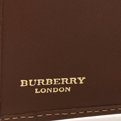 Burberry Haymarket Check French Wallet Brown 11 of 12