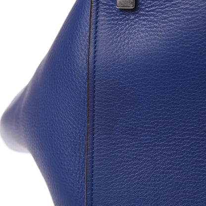 Celine Supple Calfskin Medium Phantom Luggage Indigo 16 of 16