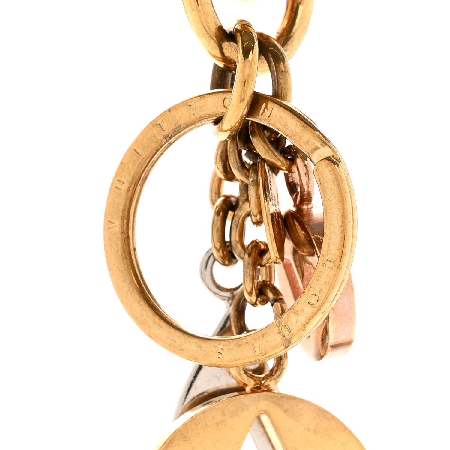 Louis Vuitton Malletage Blossom Bag Charm Key Holder 5 of 5