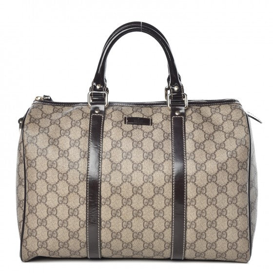 Gucci GG Plus Monogram Medium Joy Boston Dark Brown 1 of 9