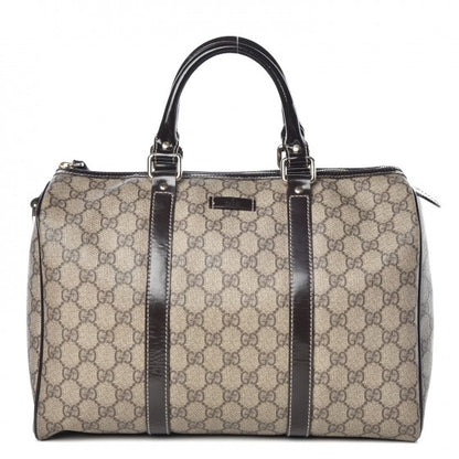 Gucci GG Plus Monogram Medium Joy Boston Dark Brown 1 of 9