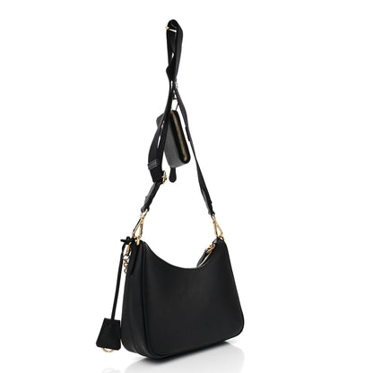 Prada Saffiano Lux Re-Edition 2005 Shoulder Bag Black 3 of 14
