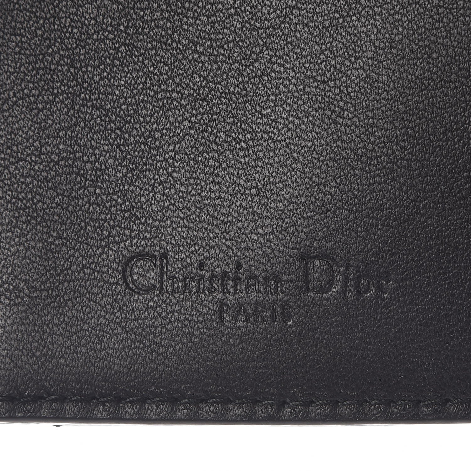 Christian Dior Patent Cannage Lady Dior Eden Wallet Black 6 of 6
