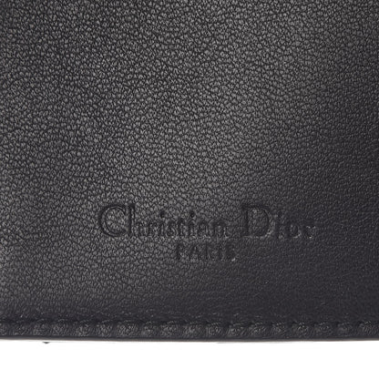 Christian Dior Patent Cannage Lady Dior Eden Wallet Black 6 of 6