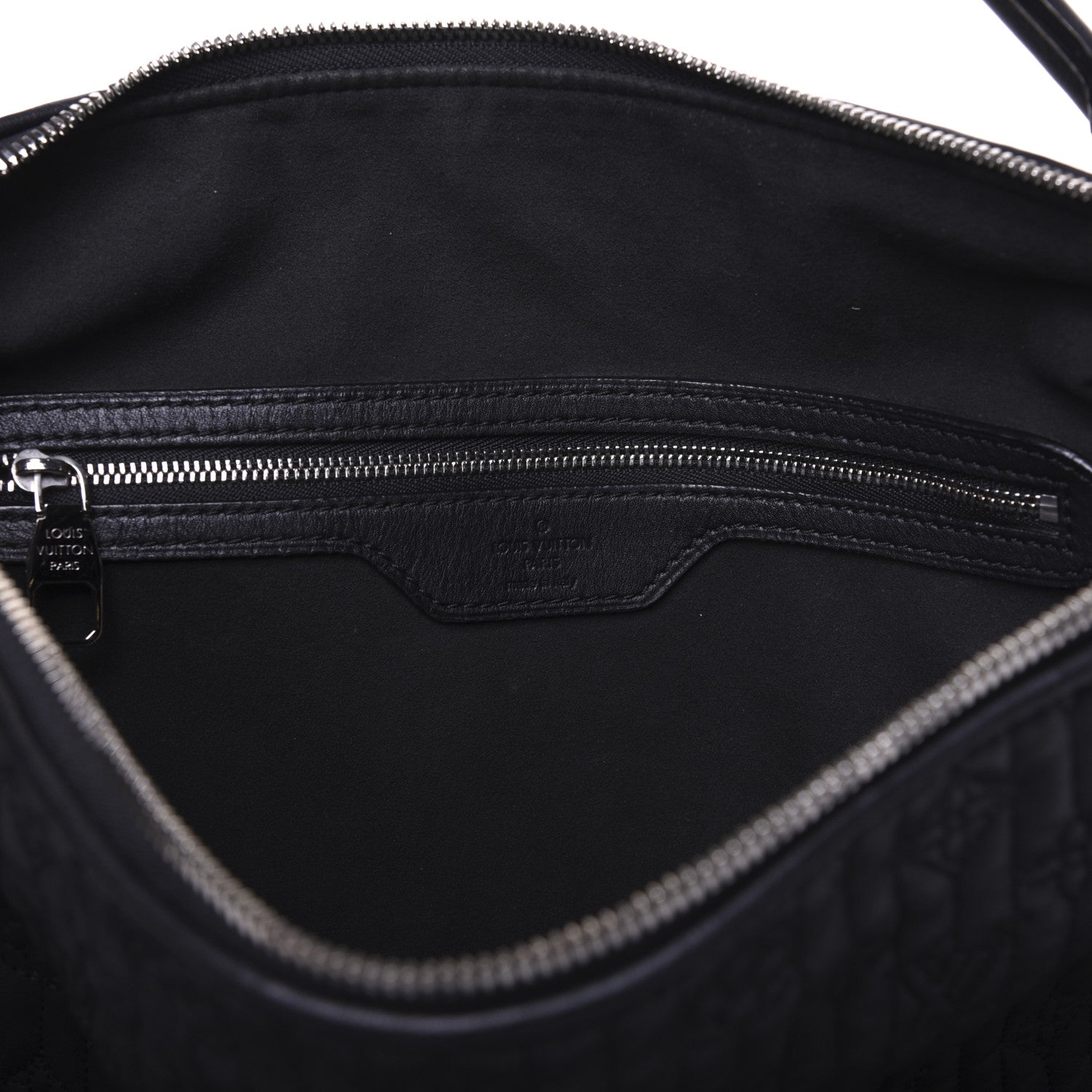 Louis Vuitton Monogram Lambskin Antheia Ixia MM Black 8 of 14