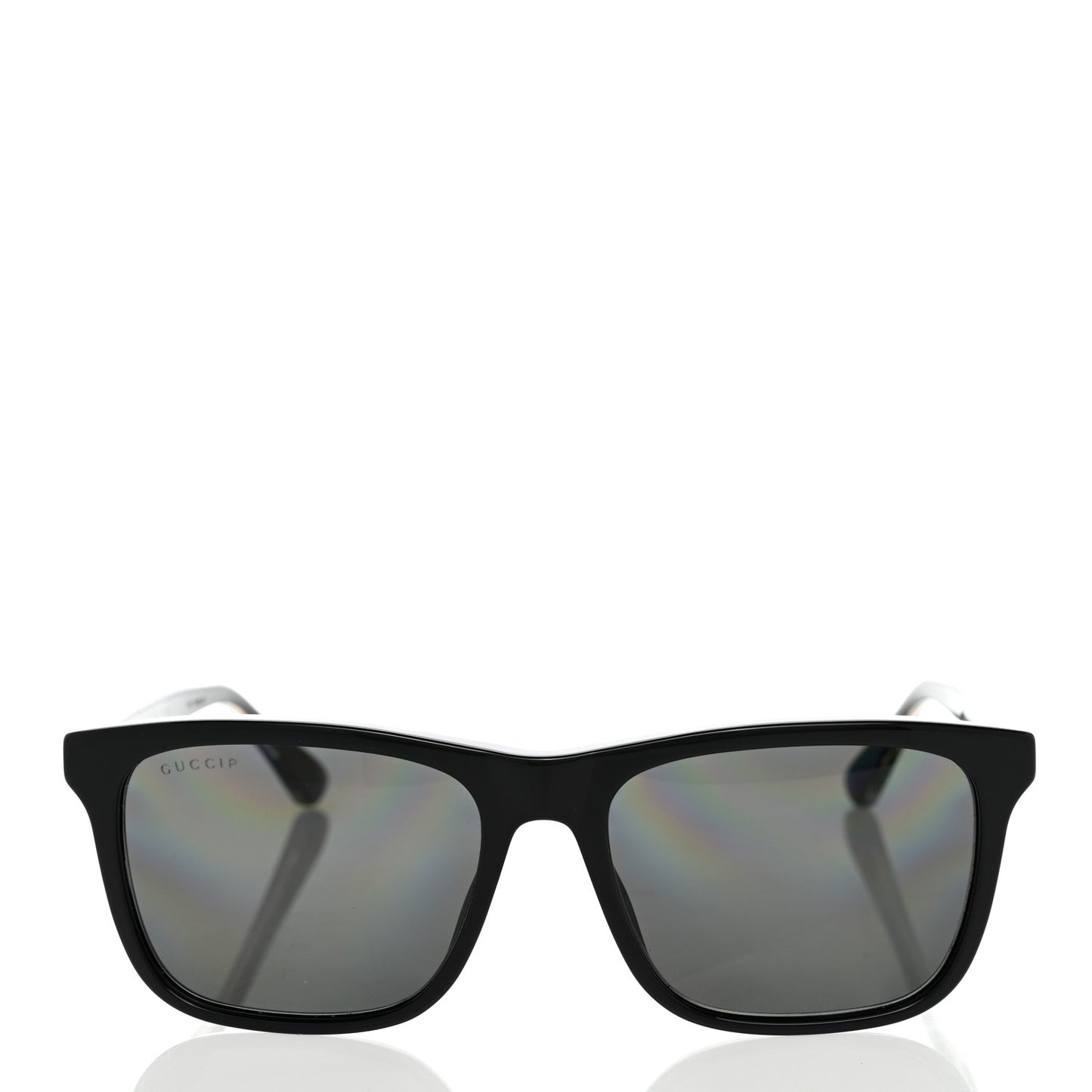 Acetate Frame Sunglasses GG0381S Black