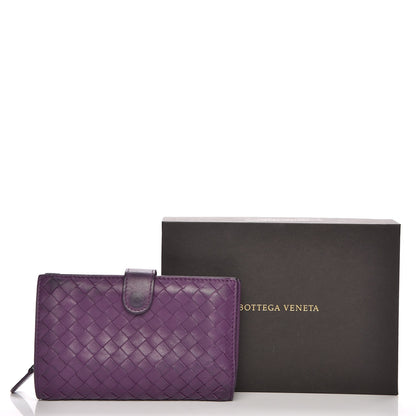 Bottega Veneta Nappa Intrecciato Continental Wallet Monalisa 9 of 9