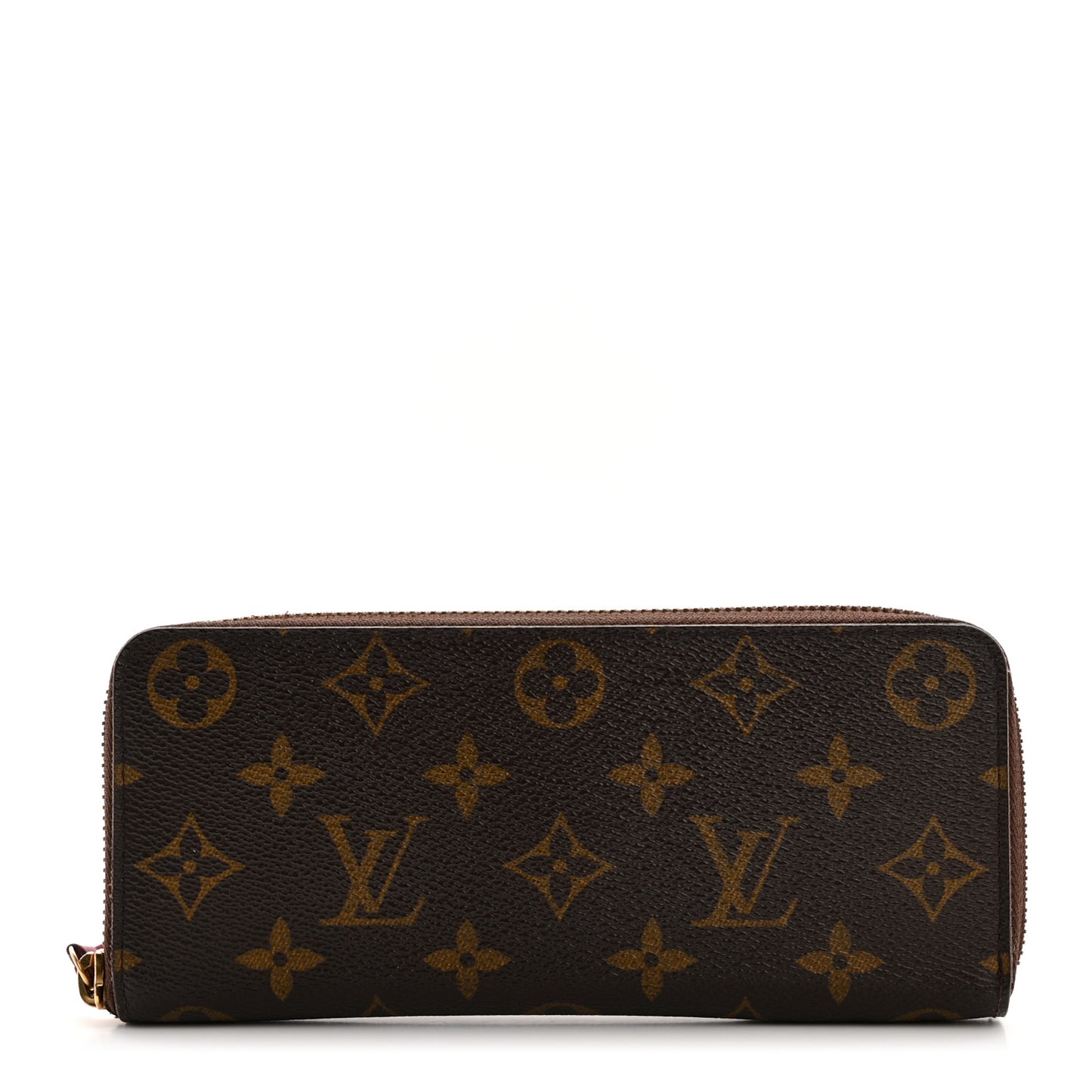 Monogram Clemence Wallet Fuchsia
