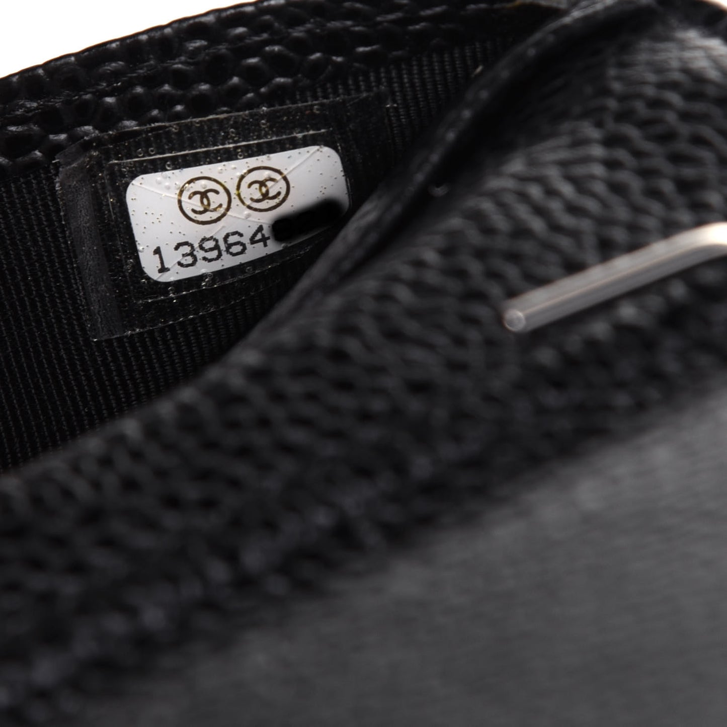 Caviar Quilted Agenda Cover Black