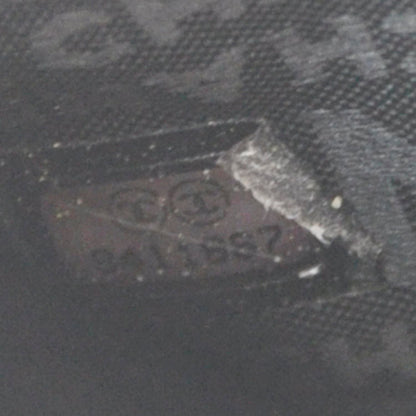 Chanel Patent Diamond Stitched Clutch Bag Black 8 of 8