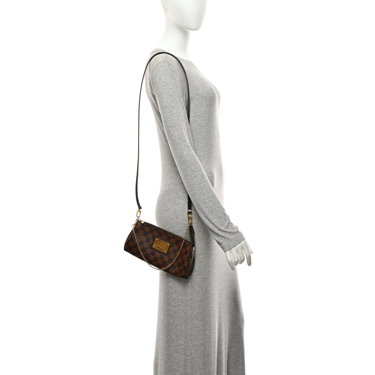 Damier Ebene Eva Clutch